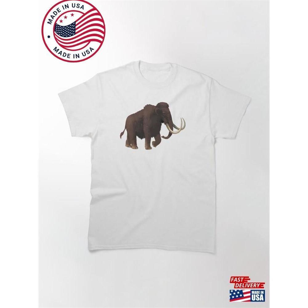 Woolly Mammoth Classic T-Shirt - Picture 1 of 4